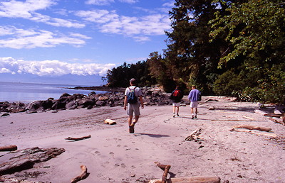 East Sooke Park Beach Walk. Tourism Victoria Image Bank